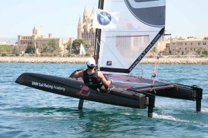 BMW Sail Racing Academy foiling