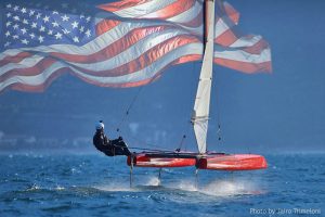 iFLY15 in the USA - foiling sailboat - hydrofoil catamaran